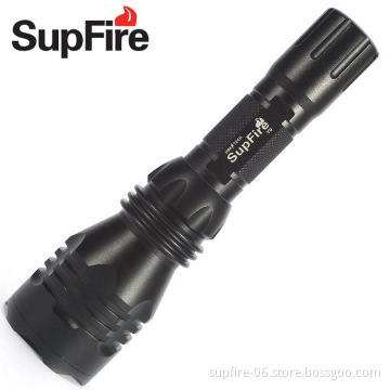 Hunting and tactical waterproof flashlight SupFire Y9 long-range LED torch